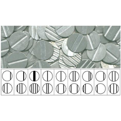 Fichas metal inyectado - varios modelos