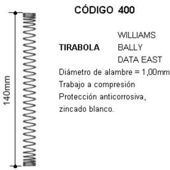 Resorte tirabola