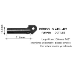 Plunger armado - Gottlieb