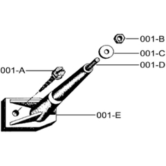 Tornillos parker de 8 mm. x 1/2"